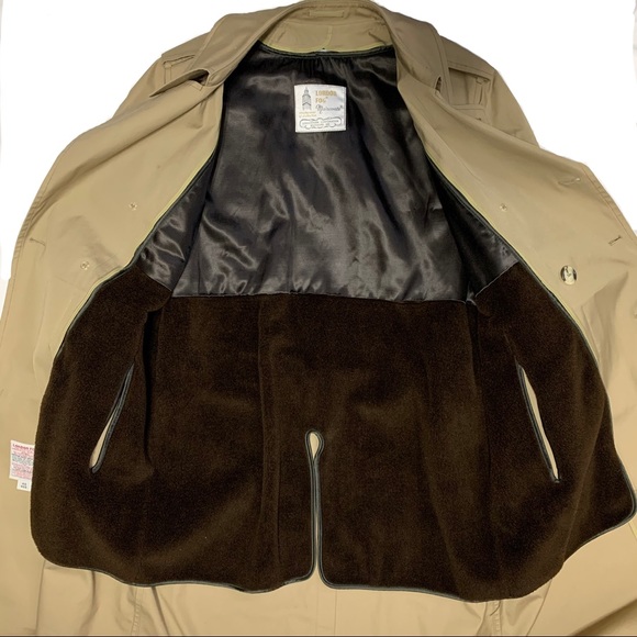 London Fog Trench Coat - Picture 4 of 8